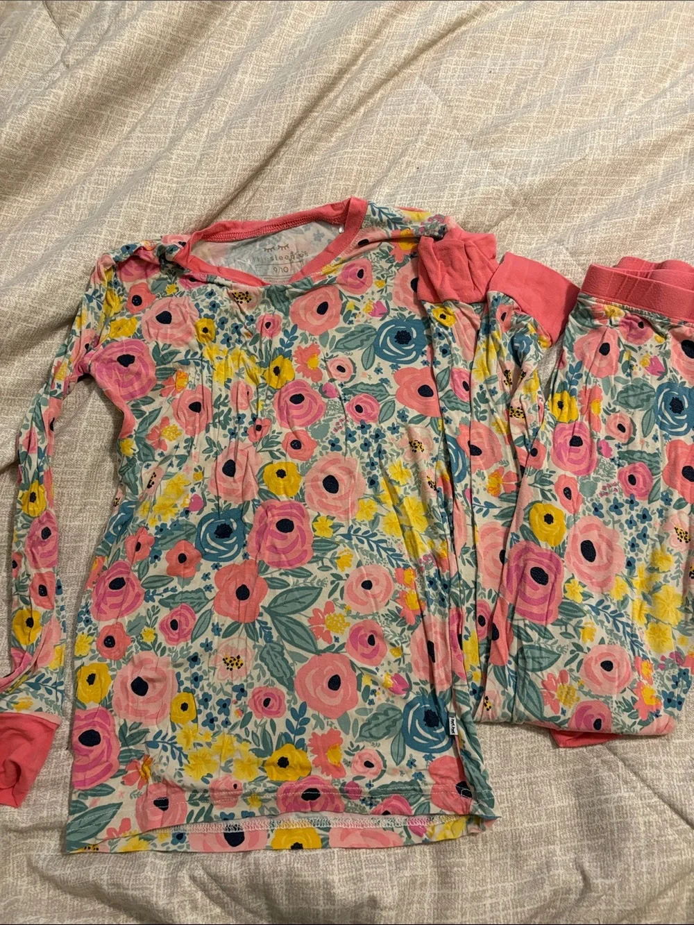 Little Sleepies holiday floral